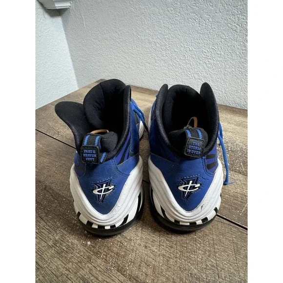 Nike Air Penny 5 Memphis‎ Tigers Men's Size 12 Blue Basketball Shoes 537331-401 - Picture 4 of 9